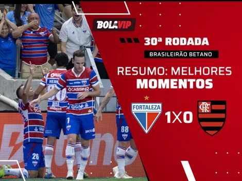 Flamengo é derrotado pelo Fortaleza e perde chance de voltar a liderança do Brasileirão Betano