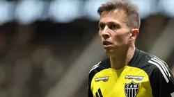 Bernard já começou a pensar no duelo entre Atlético x Del Valle - Foto: Gilson Lobo/AGIF