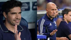 Palmeiras e Cruzeiro colocam frente a frente Abel Ferreira e Leonardo Jardim, únicos estrangeiros desde o início — Foto Thiago Ribeiro e Gilson LoboAGIF