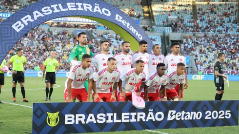 Internacional na derrota para o Fluminense pelo Brasileirão Betano 2025