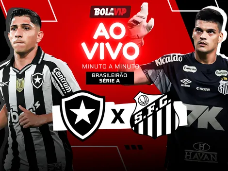 Botafogo e Santos empatam em 2 a 2 pelo Brasileirão