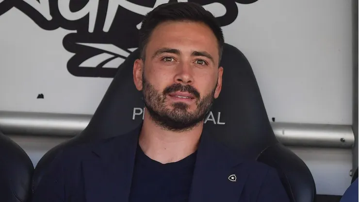 Davide Ancelotti, técnico do Botafogo - Thiago Ribeiro/AGIF