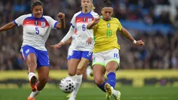 Inglaterra x Brasil. Foto: Peter Powell/AFP