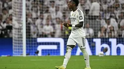 Vinícius Júnior questiona substituição em Real Madrid x Barcelona (Foto: JAVIER SORIANO / AFP)