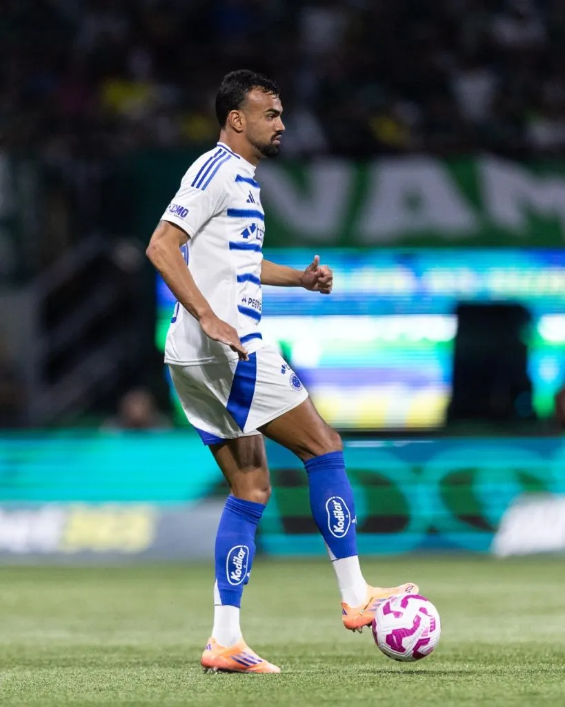Fabrício Bruno durante Palmeiras x Cruzeiro – Foto: Caíque Coufal / Cruzeiro