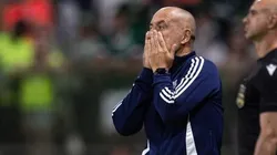 Leonardo Jardim técnico do Cruzeiro durante partida contra o Palmeiras - Foto: Caíque Coufal / Cruzeiro