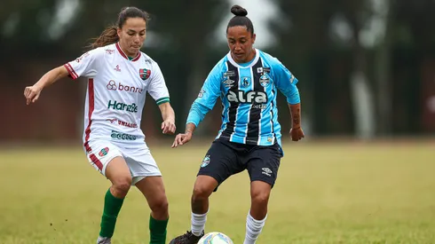 Brasil de Farroupilha e Grêmio na semifinal do Gaúcho Feminino - Foto: Angelo Pieretti/Grêmio