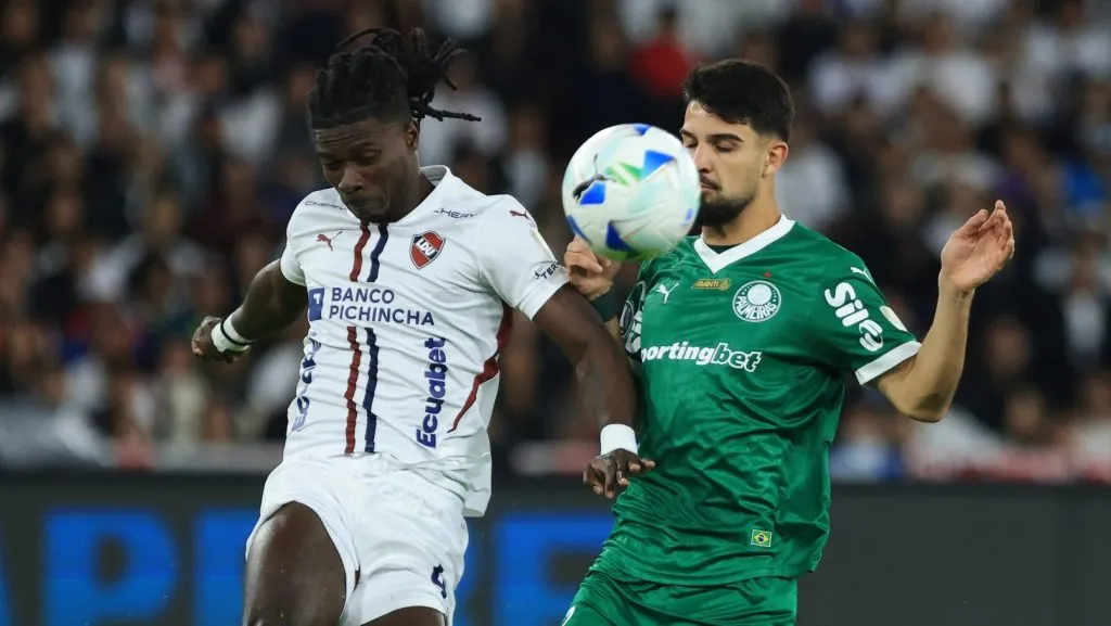 Palmeiras x LDU Quito se enfrentam pela Copa Libertadores. (Photo by Franklin Jacome/Getty Images)