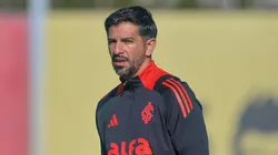 Emiliano em treino no Parque Gigante