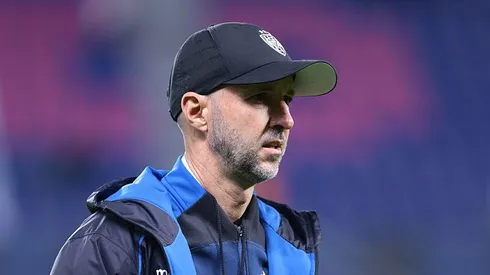 Técnico do Independiente del Valle. Foto: Franklin Jacome/Getty Images