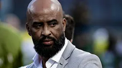 SP - BARUERI - 12/04/2025 - BRASILEIRO A 2025, PALMEIRAS X CORINTHIANS - Fabinho Soldado diretor do Corinthians durante aquecimento antes da partida contra o Palmeiras no estadio Arena Barueri pelo campeonato Brasileiro A 2025. Foto: Fabio Giannelli/AGIF