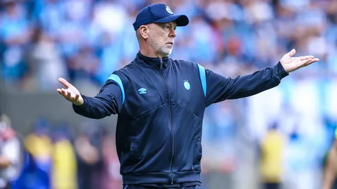 Mano Menezes tem chance de seguir no Grêmio para 2026 - LUCAS UEBEL/GREMIO FBPA