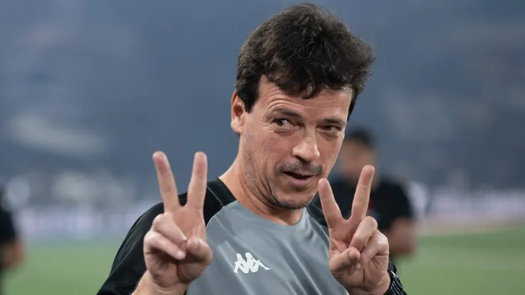 Fernando Diniz tecnico do Vasco durante partida contra o Botafogo no estadio Engenhao pelo campeonato Copa Do Brasil 2025. Foto: Jorge Rodrigues/AGIF