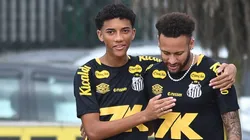 Robinho Jr. vem tentando se firmar no Santos - Foto: Jota Erre/AGIF.