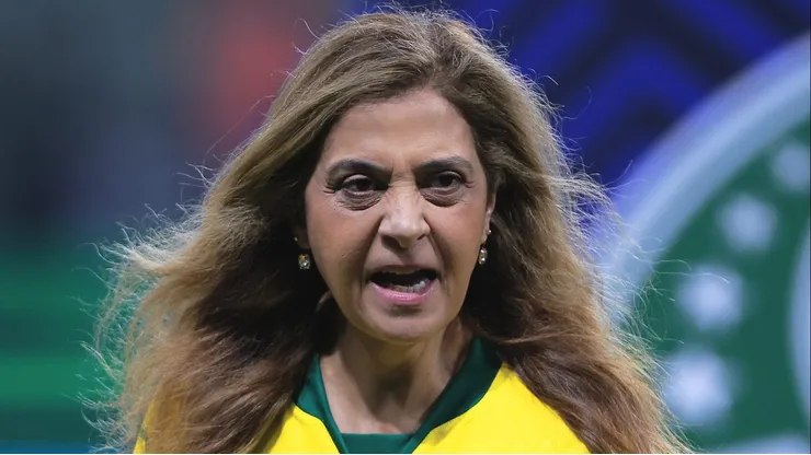 SP - SAO PAULO - 20/09/2025 - BRASILEIRO A 2025, PALMEIRAS X FORTALEZA - leila pereira presidente do Palmeiras durante partida contra o Fortaleza no estadio Arena Allianz Parque pelo campeonato Brasileiro A 2025. Foto: Ettore Chiereguini/AGIF