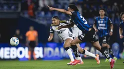 Dudu em lance de Del Valle x Atlético-MG na Sul-Americana - Foto: Pedro Souza / Atlético