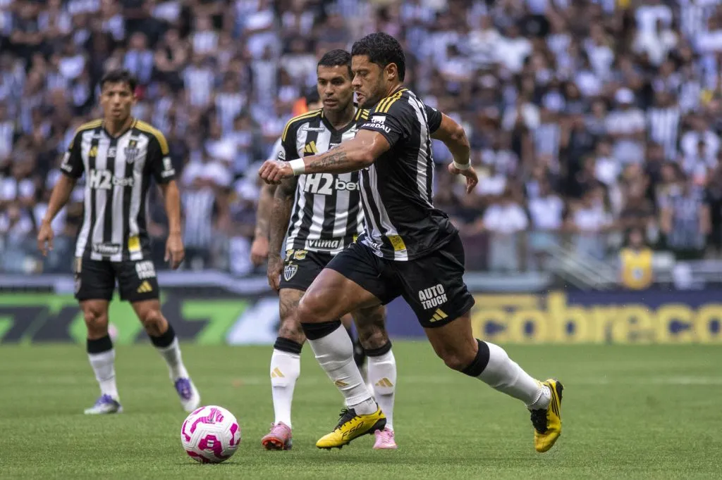 Hulk deverá voltar ao time titular do Atlético na Sul-Americana em duelo contra equatorianos – Foto: Fernando Moreno/AGIF