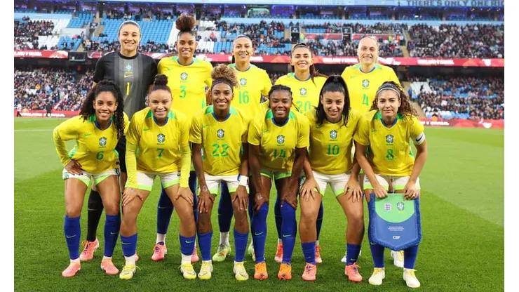 Seleção em amistoso contra Inglaterra. Foto: Lívia Villas Boas/CBF