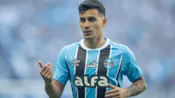 RS - PORTO ALEGRE - 13/09/2025 - BRASILEIRO A 2025, GREMIO X MIRASSOL - Franco Cristaldo jogador do Gremio durante partida contra o Mirassol no estadio Arena do Gremio pelo campeonato Brasileiro A 2025. Foto: Liamara Polli/AGIF