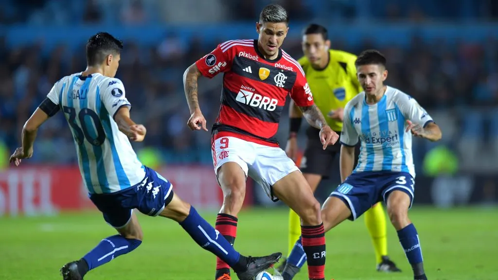 Racing x Flamengo no El Cilindro em 2023. (Photo by Marcelo Endelli/Getty Images)