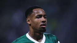 Allan durante partida do Verdão no Allianz Parque, em São Paulo.