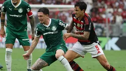 Anibal Moreno, volante do Palmeiras em partida pelo campeonato brasileiro (Foto: Wagner Meier/Getty Images)