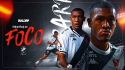 Rayan é a esperança vascaína em busca de títulos e conquistas Foto: Thiago Ribeiro/AGIF -Jorge Rodrigues/AGIF