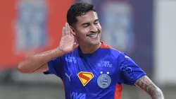 Rodrigo Nestor jogador do Bahia comemora seu gol durante partida contra o Grêmio - Foto: Jhony Pinho/AGIF