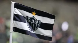 Vista da Bandeira do Atletico no estadio Arena MRV para partida entre Atletico-MG e Cruzeiro pelo campeonato Brasileiro A 2025. Foto: Gilson Lobo/AGIF