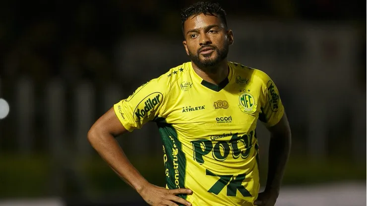Reinaldo jogador do Mirassol durante partida contra o São Paulo - Foto: Vinicius Silva/AGIF