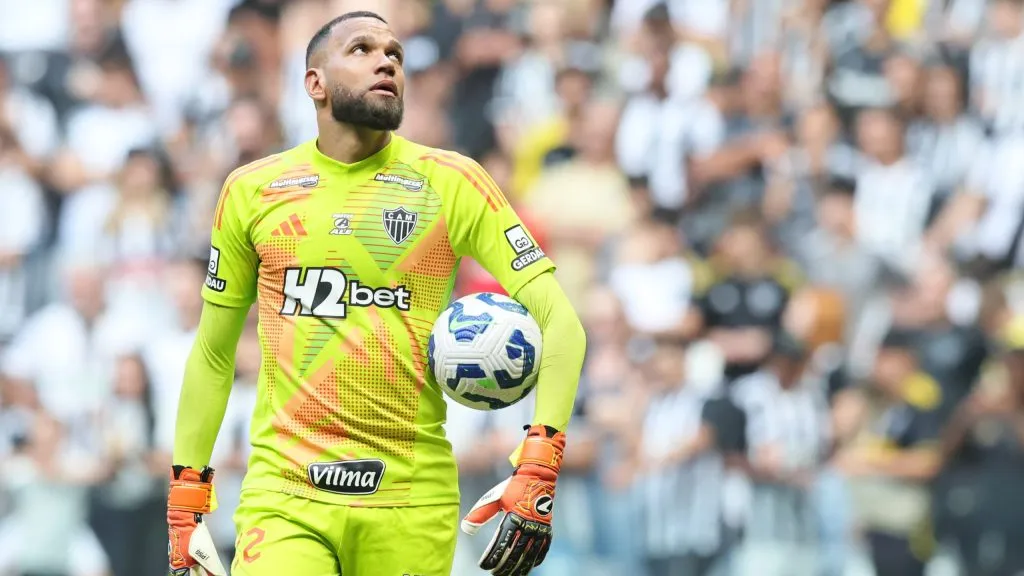 Everson cometeu falha em gol sofrido na Sul-Americana – Foto: Gilson Lobo/AGIF