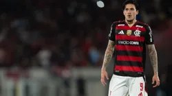 RJ - RIO DE JANEIRO - 25/08/2025 - BRASILEIRO A 2025, FLAMENGO X VITORIA - Pedro jogador do Flamengo durante partida contra o Vitoria no estadio Maracana pelo campeonato Brasileiro A 2025. Foto: Jorge Rodrigues/AGIF
