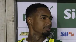 Allan durante partida contra o Vasco no Allianz Parque.