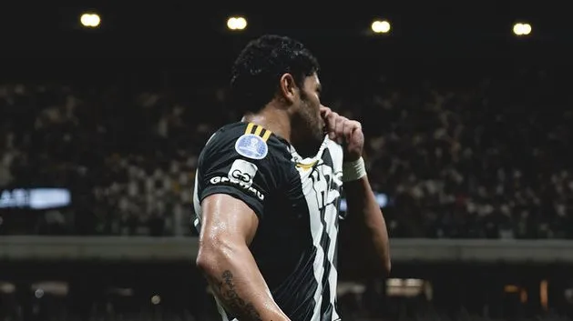 Hulk no Galo. Foto: Pedro Souza / Atlético