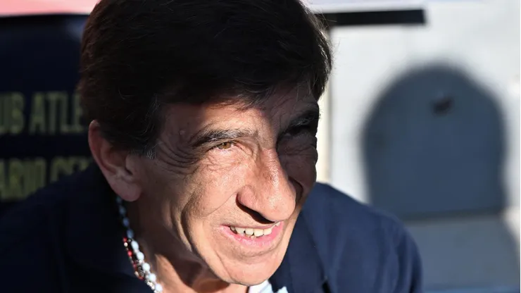 Gustavo Costas, técnico do Racing em partida pelo campeonato brasileiro (Foto: Luciano Bisbal/Getty Images)