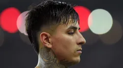 Erick Pulgar, volante do Flamengo em partida pelo campeonato brasileiro (Foto: Dhavid Normando/Getty Images)