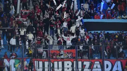 Torcida do Flamengo no El Cilindro antes do duelo contra o Racing - (Photo by Marcelo Endelli/Getty Images)