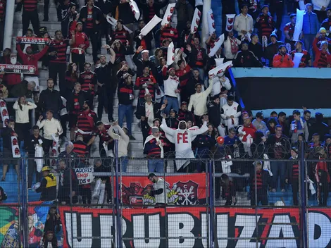 Nação faz festa no El Cilindro antes de Racing x Flamengo