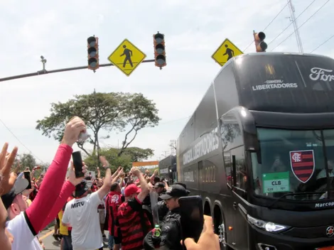 Racing x Flamengo é adiado em 20 minutos por atraso de ônibus do CRF
