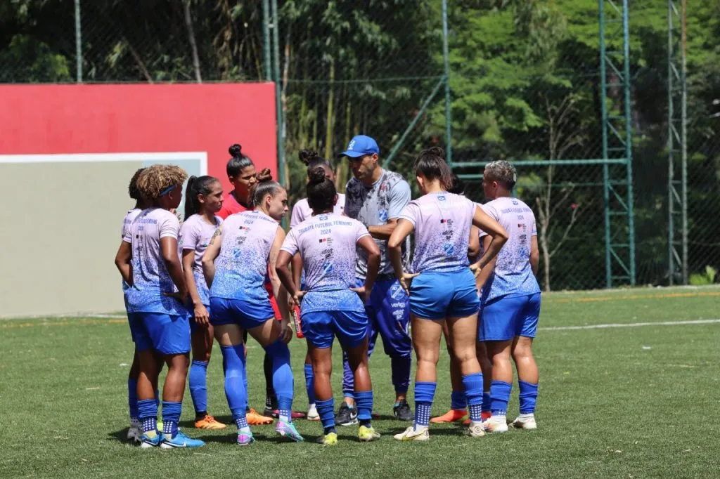Preparação Taubaté. Foto: Divulgação/AD Taubaté