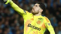Agustín Rossi, goleiro do Flamengo em partida pela Conmebol Libertadores