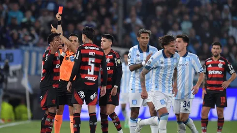 Flamengo se classificou contra o Racing e garantiu mais uma final de Libertadores Foto: Marcelo Endelli/Getty Images