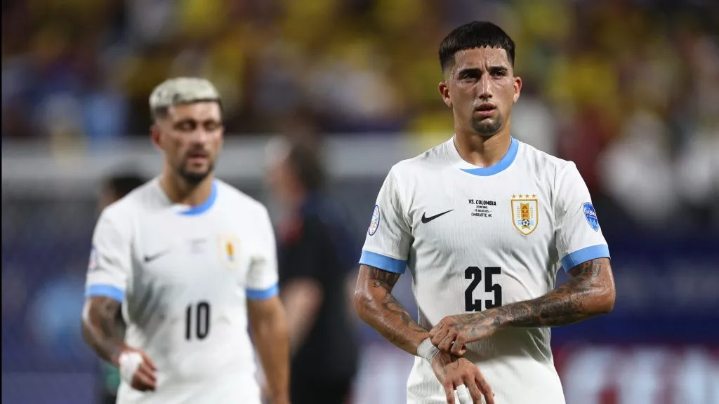 Kike Olivera quer jogar a Copa do Mundo de 2026 pelo Uruguai - (Photo by Jared C. Tilton/Getty Images).