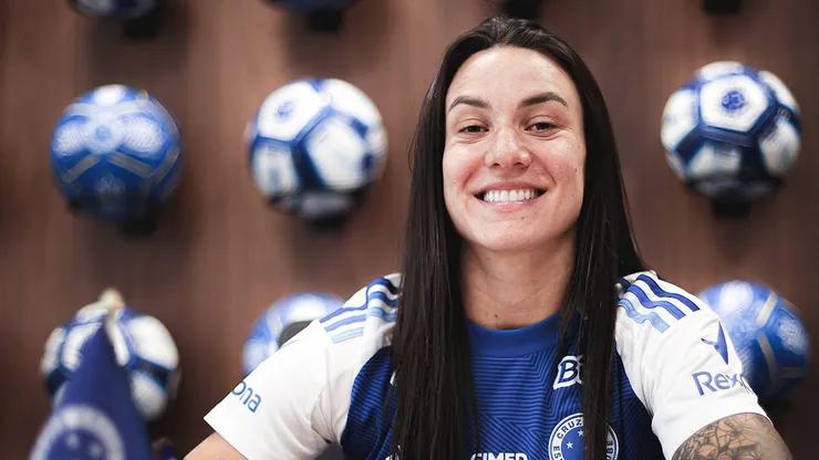 Paloma Maciel permanece no Cruzeiro até 2027 - Foto: Gustavo Martins/Cruzeiro