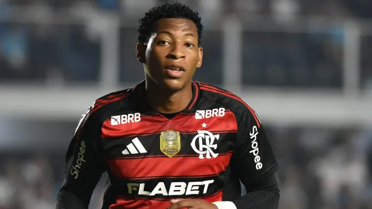 Plata em ação pelo Flamengo - Foto: Jota Erre/AGIF