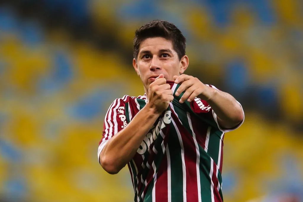 Conca foi campeão brasileiro pelo Fluminense. Foto: Carmen Flores/Getty Images