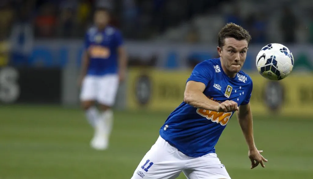 Dagoberto durante passagem pelo Cruzeiro. Foto: Washington Alves/Getty Images