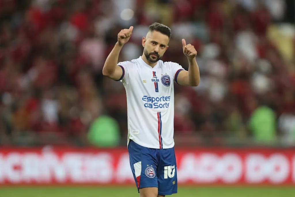 Everton Ribeiro defende o Bahia desde 2024. Foto: Wagner Meier/Getty Images