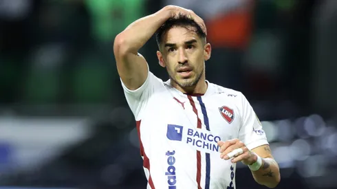 Alzugaray durante partida contra o Palmeiras. Foto: Alexandre Schneider/Getty Images