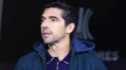 Abel Ferreira, técnico do Palmeiras, durante partida contra o LDU no estadio Arena Allianz Parque pelo campeonato Copa Libertadores 2025. Técnico citou o São Paulo. Foto: Marcello Zambrana/AGIF